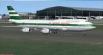 FSX/P3D/FS2004 Boeing 747-400 Cathay Pacific Airways  Hybrid Textures